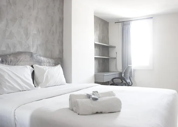Simply 2Br Without Living Room Apartment At Parahyangan Residence By Travelio